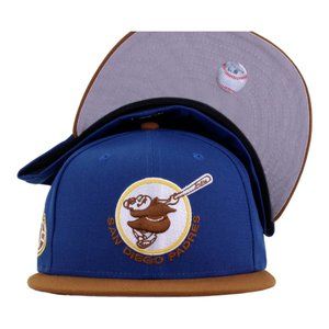 New Era San Diego Padres 59FIFTY Fitted Cap Hat Exclusive Songbird Blue